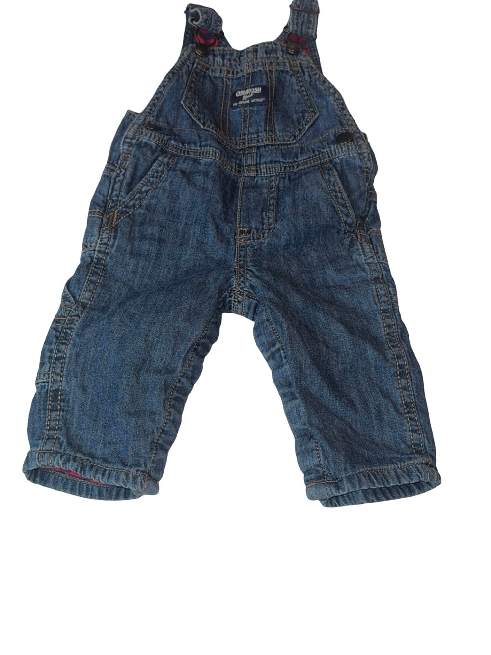 OshKosh B'gosh Dark Blue Denim Toddler Overalls